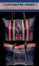 Load image into Gallery viewer, Alpha Sigma Theta Empowerment Tote Bag