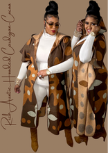 Load image into Gallery viewer, Rich Auntie Hooded Cardigan-Cocoa