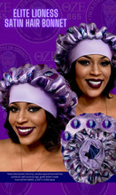 Load image into Gallery viewer, Elite Lioness Satin Hair Bonnet