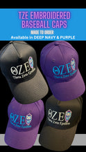 Load image into Gallery viewer, TZE Embroidered Baseball Cap