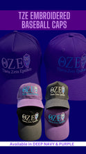 Load image into Gallery viewer, TZE Embroidered Baseball Cap