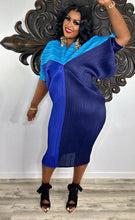 Load image into Gallery viewer, Sapphire & Desire Colorblock Dress