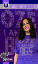 Load image into Gallery viewer, I AM SHE Bling Tee
