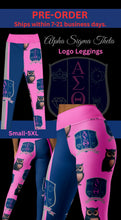 Load image into Gallery viewer, Alpha Sigma Theta Logo Leggings
