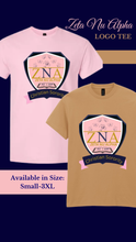 Load image into Gallery viewer, Zeta Nu Alpha Logo Tee
