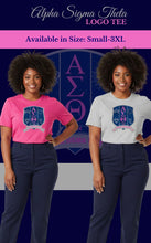 Load image into Gallery viewer, Alpha Sigma Theta Logo Tee
