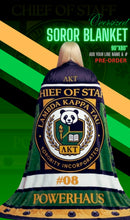 Load image into Gallery viewer, Oversized Soror Blanket-CUSTOMIZED
