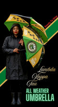 Load image into Gallery viewer, Lambda Kappa Tau All Weather Umbrella
