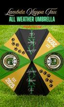 Load image into Gallery viewer, Lambda Kappa Tau All Weather Umbrella
