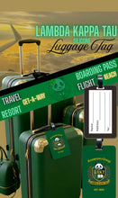 Load image into Gallery viewer, Lambda Kappa Tau Luggage Tag
