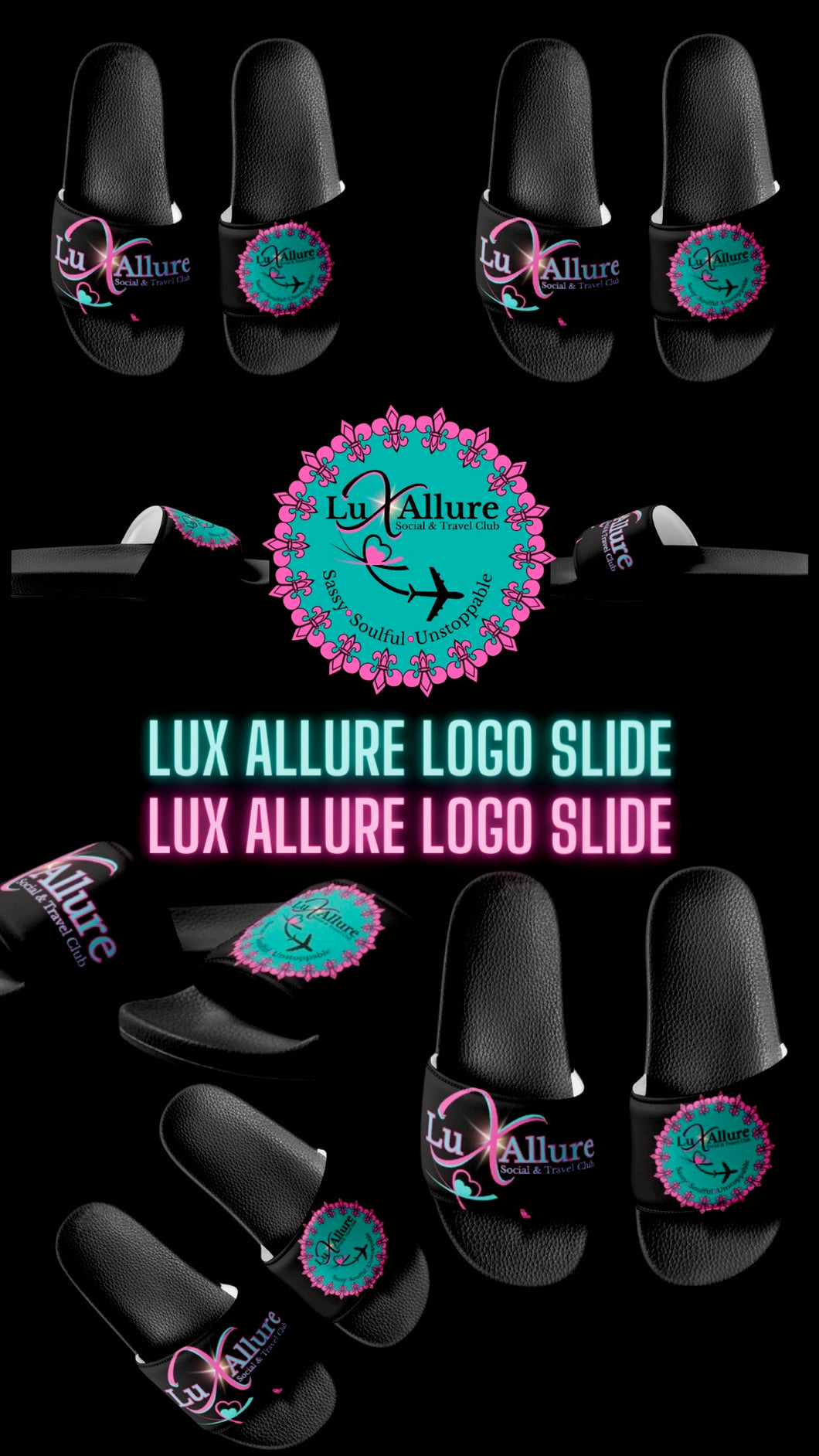 Lux Allure Logo Slides