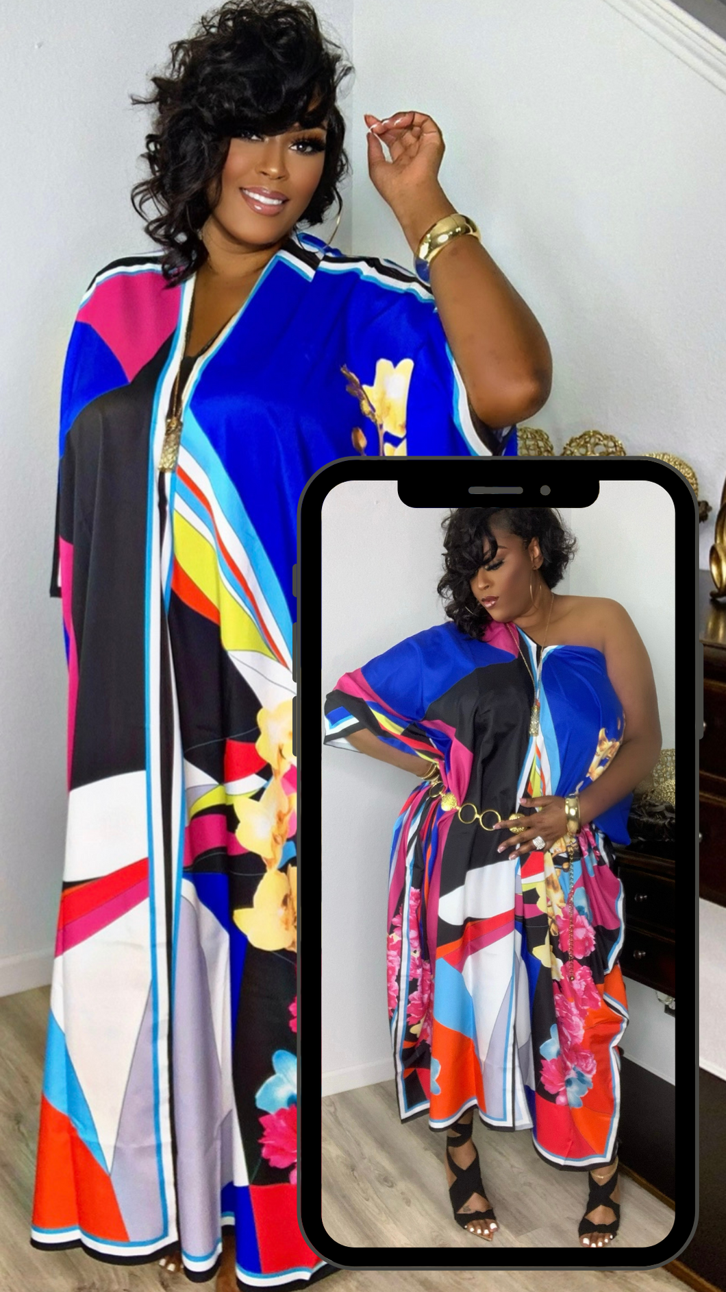 New Meaux Kaftan Gown