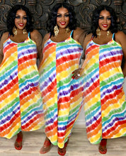 Load image into Gallery viewer, Taste The Rainbow Maxi Dress
