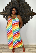 Load image into Gallery viewer, Taste The Rainbow Maxi Dress
